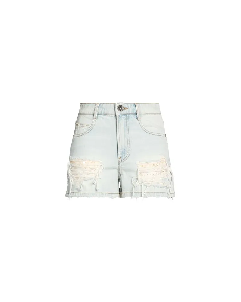 Miss Sixty HOSEN & RÖCKE - Jeansshortsauf YOOX.COM Blau