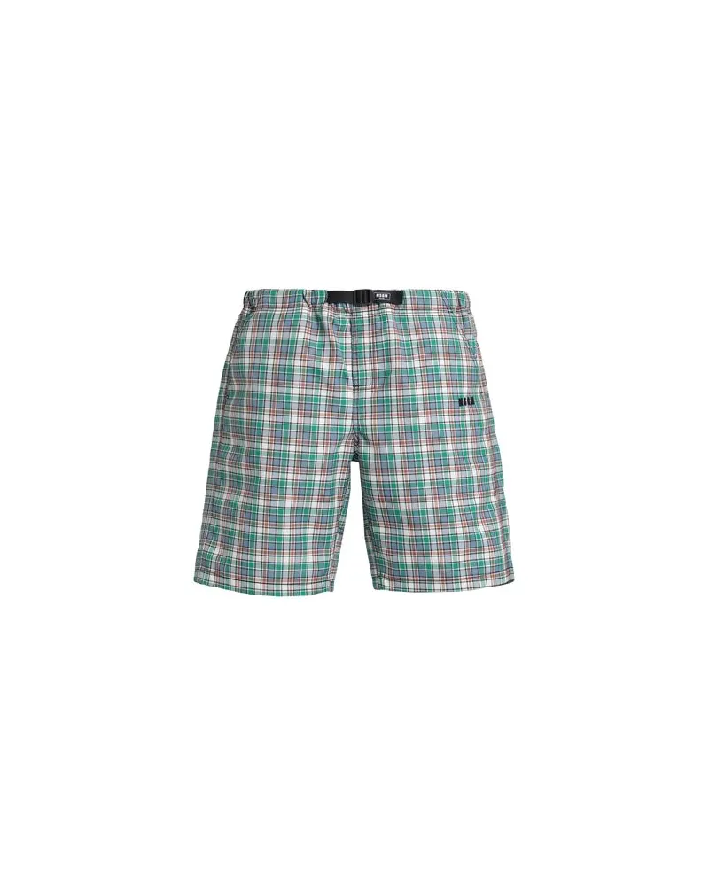 MSGM HOSEN & RÖCKE - Shorts & Bermudashortsauf YOOX.COM Grün