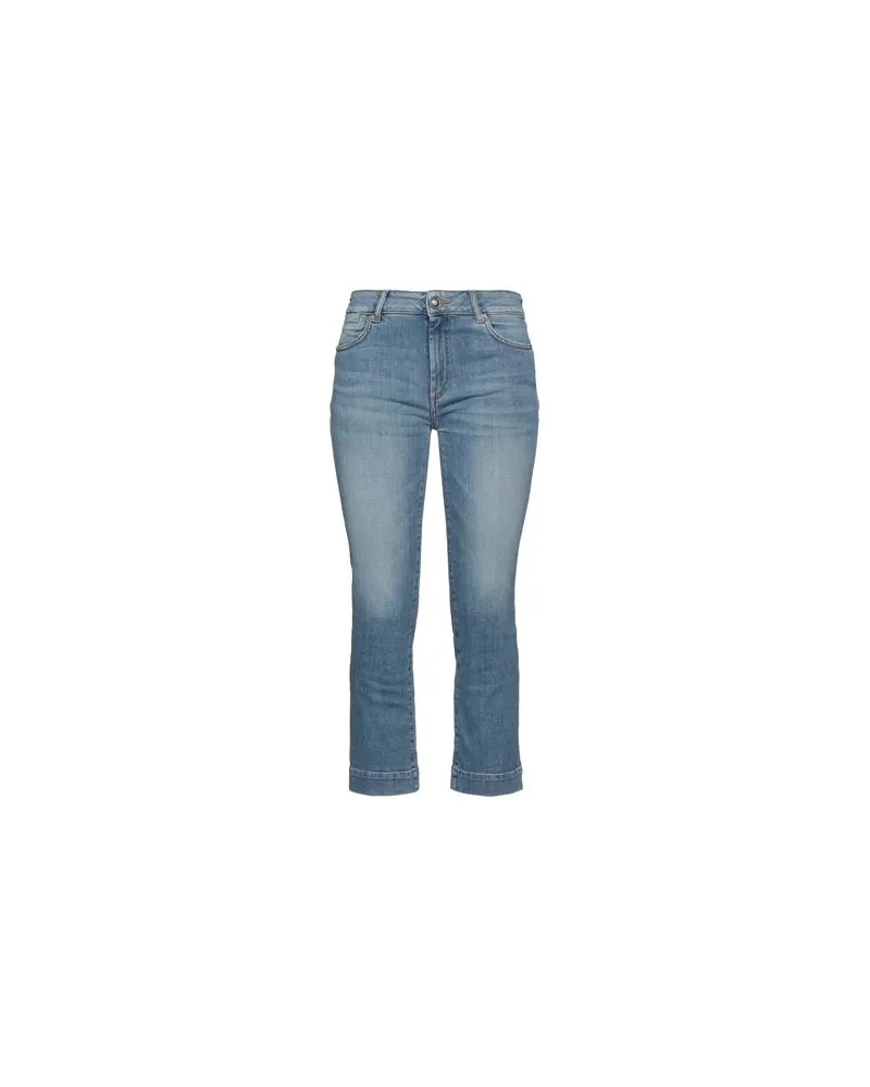 SPORTMAX HOSEN & RÖCKE - Jeanshosenauf YOOX.COM Blau