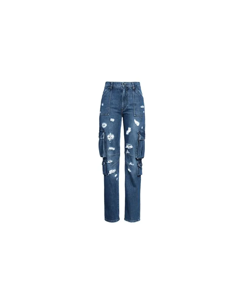 Dolce & Gabbana HOSEN & RÖCKE - Jeanshosenauf YOOX.COM Blau