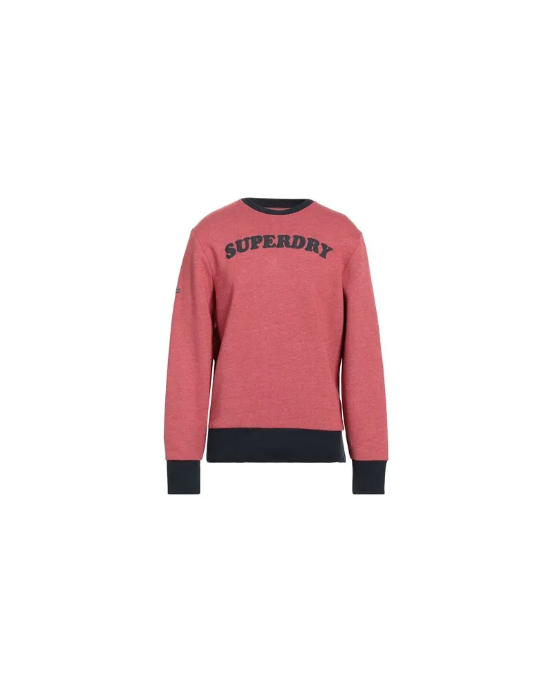 Superdry. TOPS - Sweatshirtsauf YOOX.COM Ziegelrot