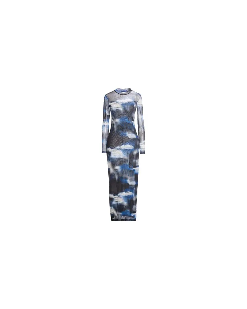 Karl Lagerfeld KLEIDER - Maxi-Kleiderauf YOOX.COM Blau