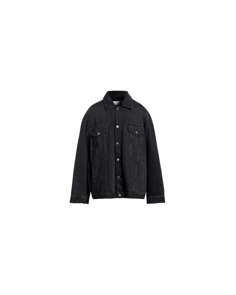 OFF-WHITE JACKEN & MÄNTEL - Jeansjacken/Mäntelauf YOOX.COM Schwarz