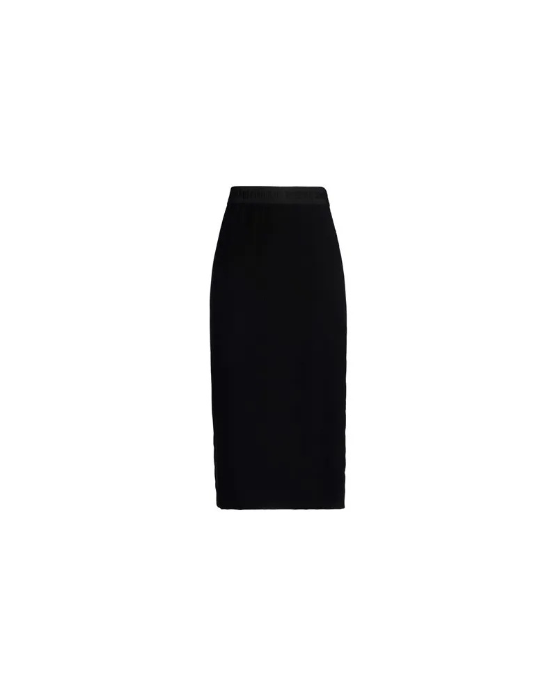 Versace Jeans HOSEN & RÖCKE - Midi-Röckeauf YOOX.COM Schwarz