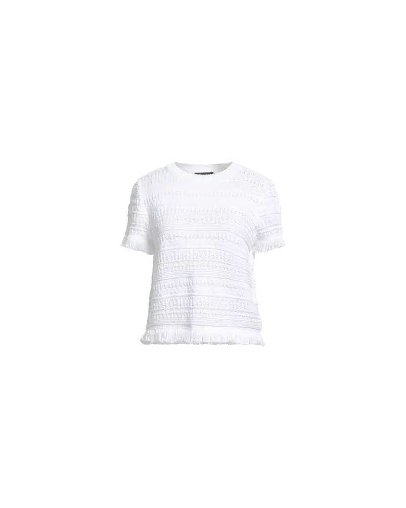 Luisa Spagnoli STRICKWAREN - Pulloverauf YOOX.COM Weiß