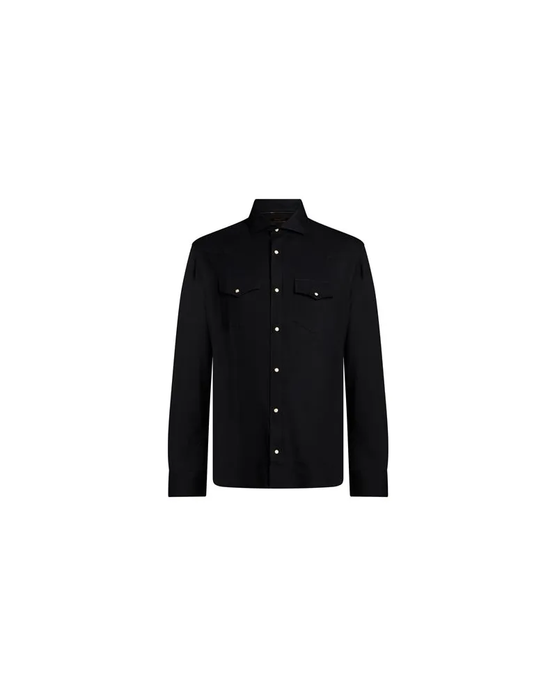 MOORER TOPS - Hemdenauf YOOX.COM Schwarz