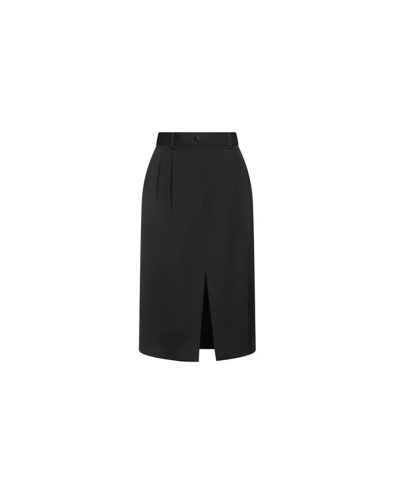 Dolce & Gabbana HOSEN & RÖCKE - Midi-Röckeauf YOOX.COM Schwarz