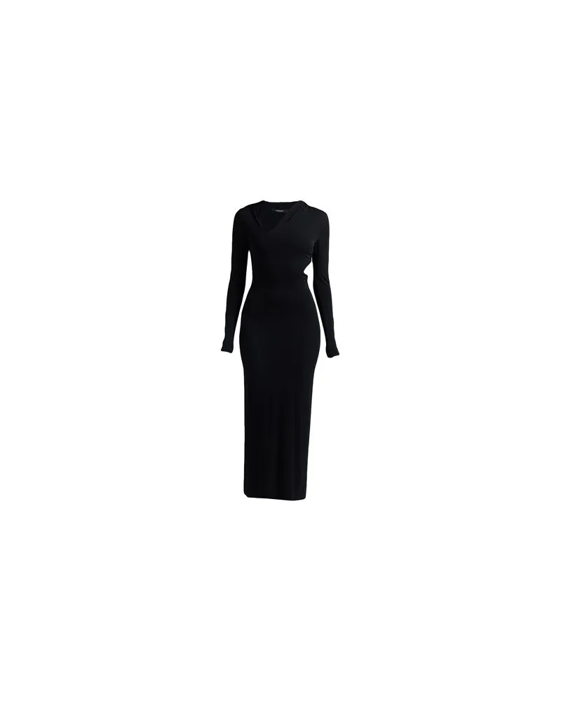 Versace KLEIDER - Maxi-Kleiderauf YOOX.COM Schwarz