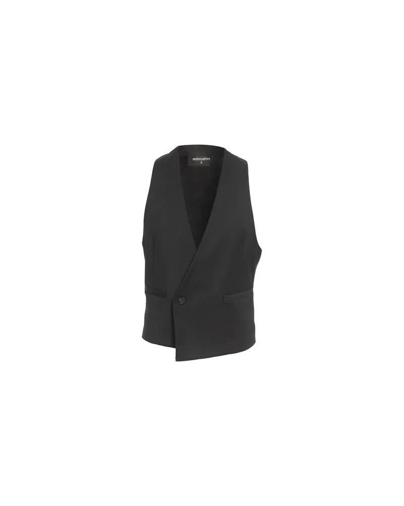 Patrizia Pepe ANZÜGE und CO-ORDS - Couture-Westenauf YOOX.COM Schwarz