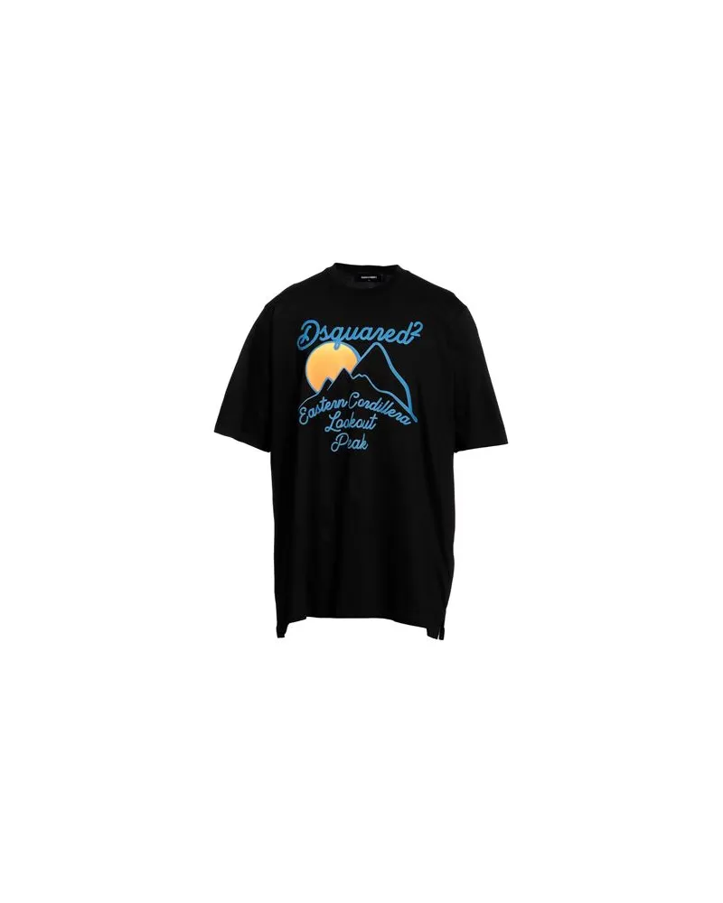 Dsquared2 TOPS - T-shirtsauf YOOX.COM Schwarz