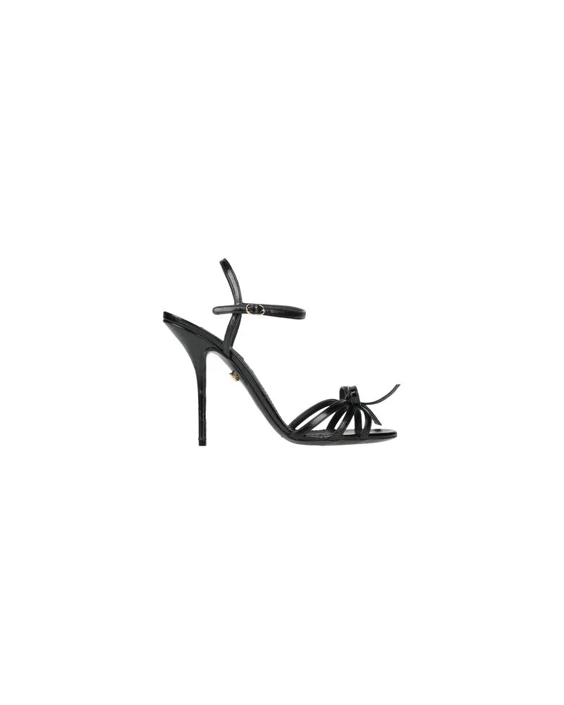 Dolce & Gabbana SCHUHE - Sandalenauf YOOX.COM Schwarz