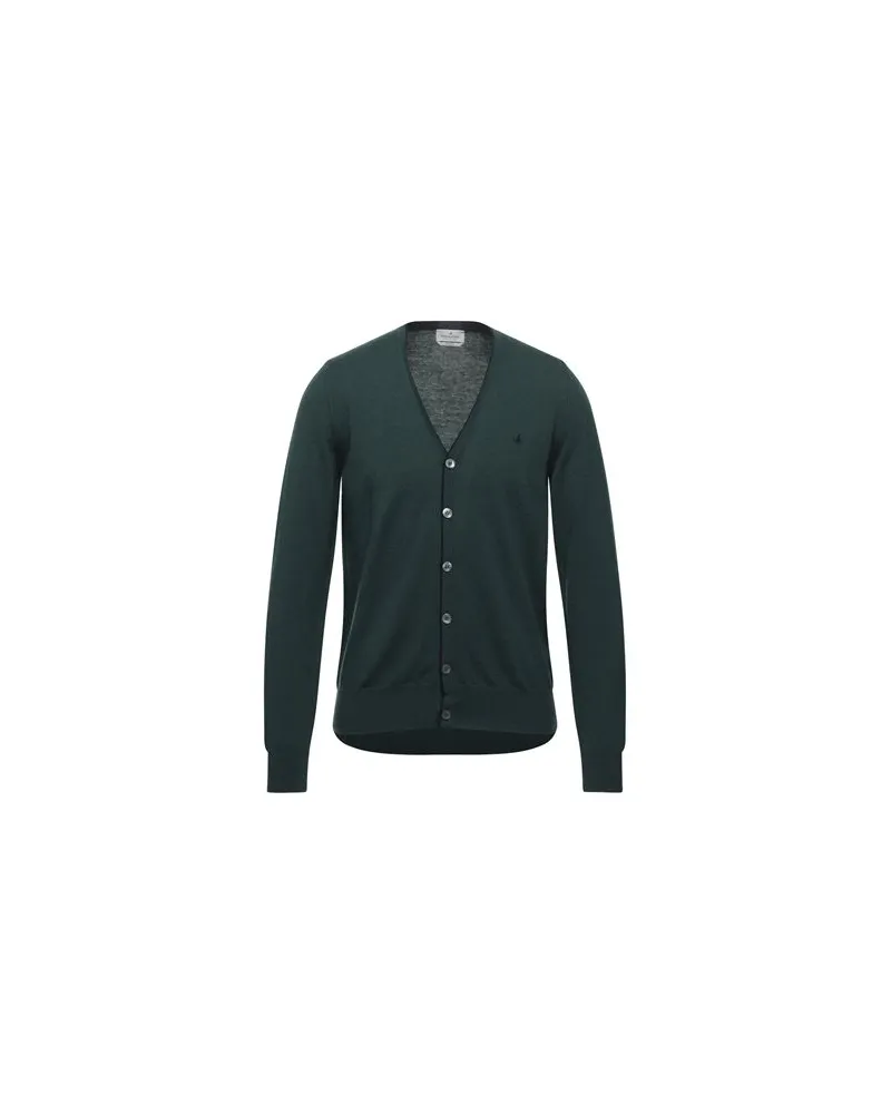 Brooksfield STRICKWAREN - Strickjackenauf YOOX.COM Dunkelgrün
