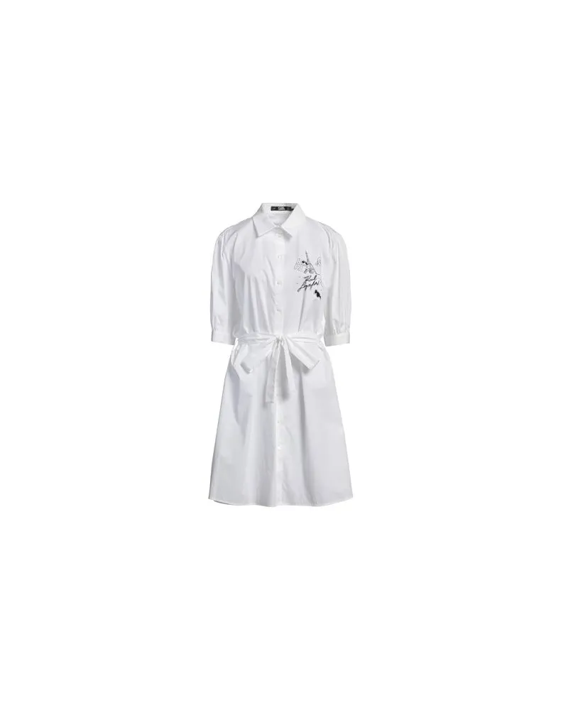 Karl Lagerfeld KLEIDER - Mini-Kleiderauf YOOX.COM Weiß