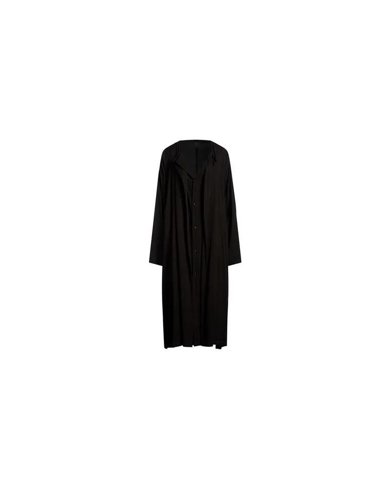 Y'S YOHJI YAMAMOTO KLEIDER - Midi-Kleiderauf YOOX.COM Schwarz