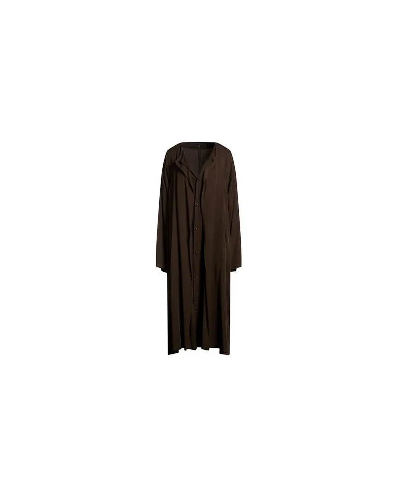 Y'S YOHJI YAMAMOTO KLEIDER - Midi-Kleiderauf YOOX.COM Dunkelgrün