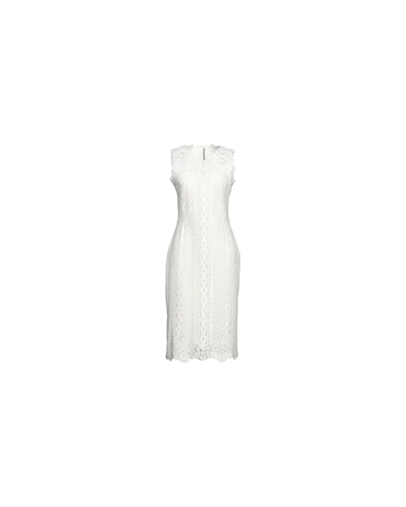 Ermanno Scervino KLEIDER - Midi-Kleiderauf YOOX.COM Elfenbein