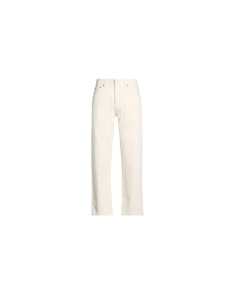 Levi's HOSEN & RÖCKE - Jeanshosenauf YOOX.COM Elfenbein
