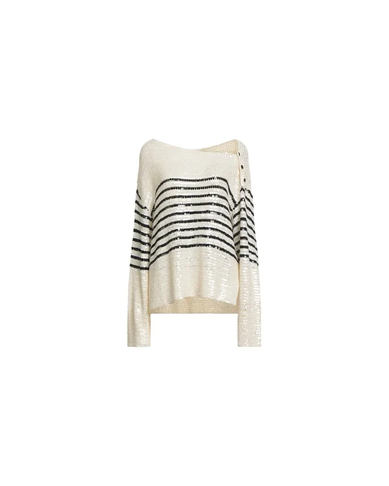Mes Demoiselles STRICKWAREN - Pulloverauf YOOX.COM Elfenbein