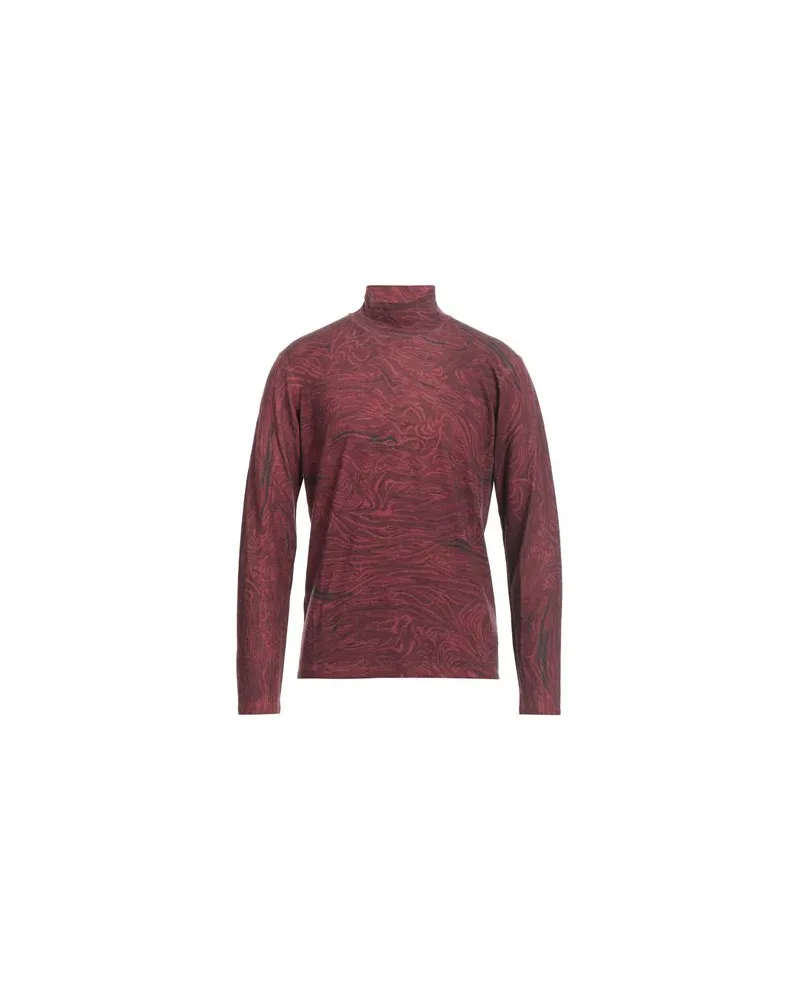 Emporio Armani STRICKWAREN - Rollkragenpulloverauf YOOX.COM Ziegelrot