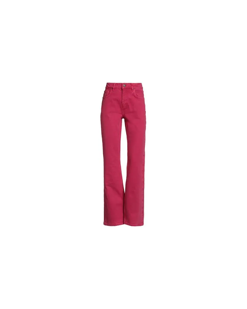 Desigual HOSEN & RÖCKE - Jeanshosenauf YOOX.COM Fuchsia
