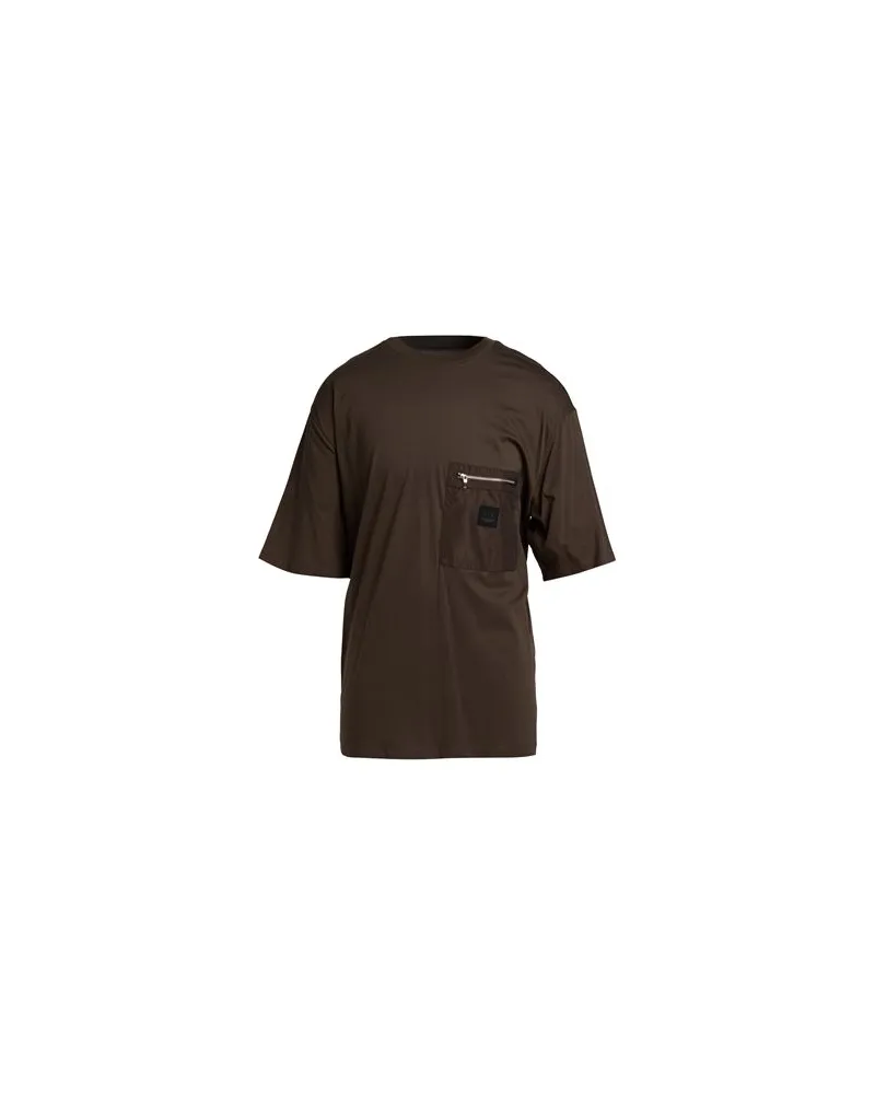 Armani Exchange TOPS - T-shirtsauf YOOX.COM Militärgrün