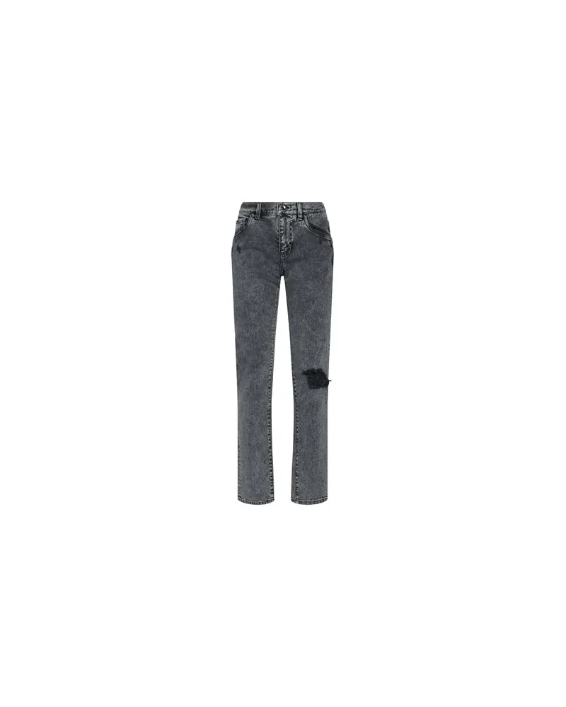 Dolce & Gabbana HOSEN & RÖCKE - Jeanshosenauf YOOX.COM Grau