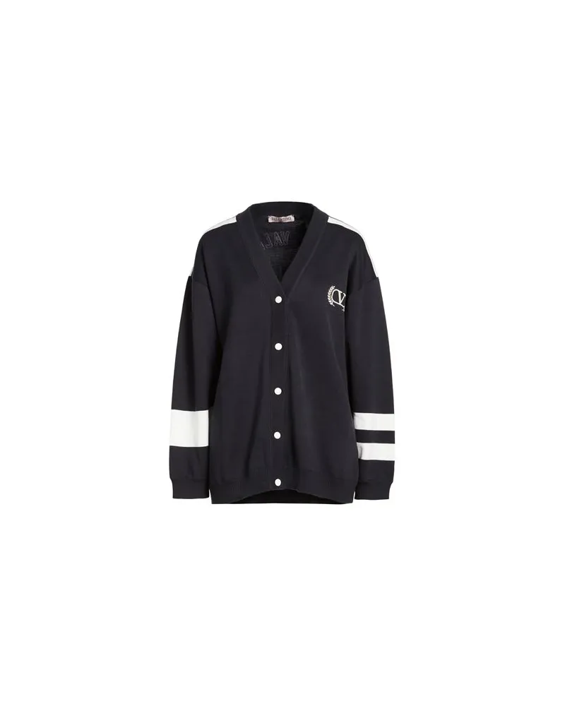 Valentino Garavani STRICKWAREN - Strickjackenauf YOOX.COM Marineblau