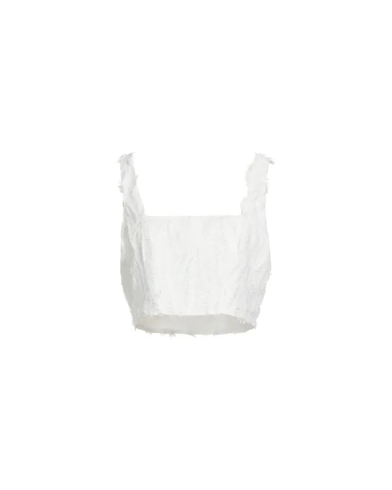 Federica Tosi TOPS - Topsauf YOOX.COM Weiß