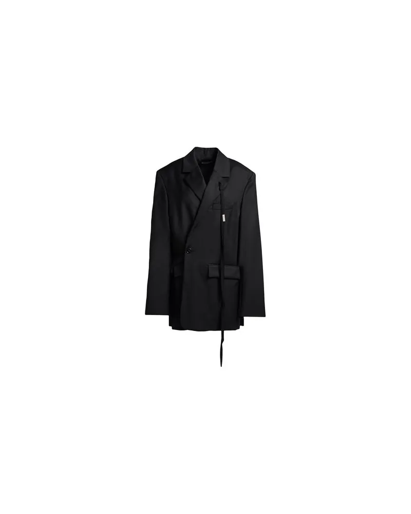 Ann Demeulemeester ANZÜGE und CO-ORDS - Blazersauf YOOX.COM Schwarz