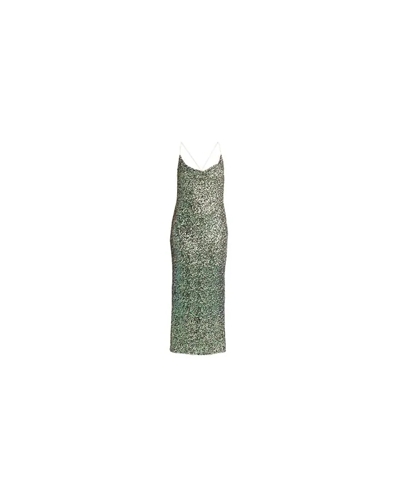Anna Molinari KLEIDER - Maxi-Kleiderauf YOOX.COM Elfenbein