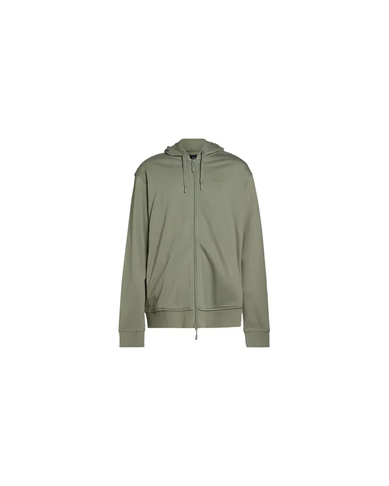 Armani Exchange TOPS - Sweatshirtsauf YOOX.COM Salbeigrün