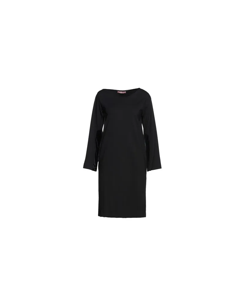 Rosé a Pois KLEIDER - Mini-Kleiderauf YOOX.COM Schwarz