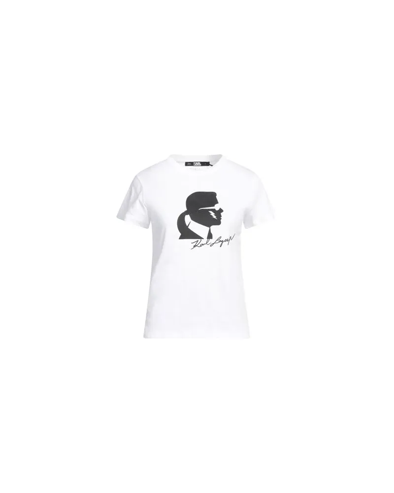 Karl Lagerfeld TOPS - T-shirtsauf YOOX.COM Weiß