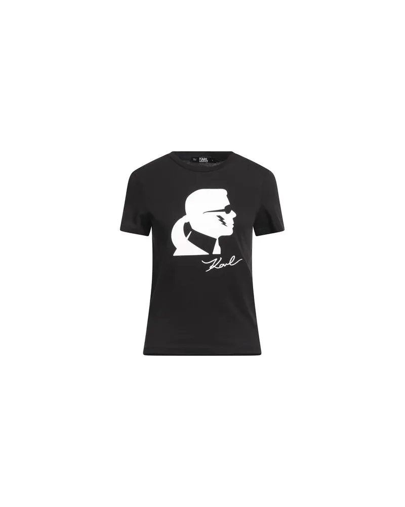 Karl Lagerfeld TOPS - T-shirtsauf YOOX.COM Schwarz