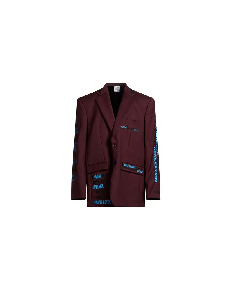 VETEMENTS ANZÜGE und CO-ORDS - Blazersauf YOOX.COM Bordeaux