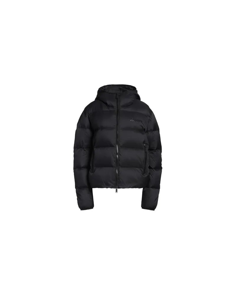 Dsquared2 JACKEN & MÄNTEL - Pufferjacken & Daunenjackenauf YOOX.COM Schwarz