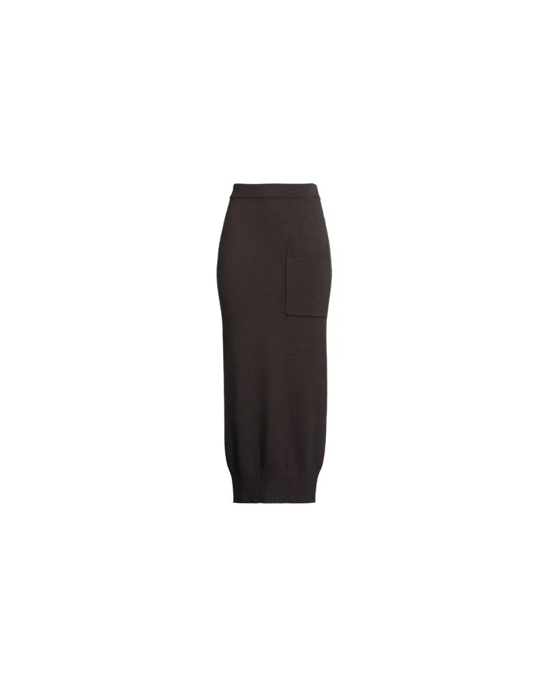 Lisa Yang HOSEN & RÖCKE - Maxi-Röckeauf YOOX.COM Dunkelbraun