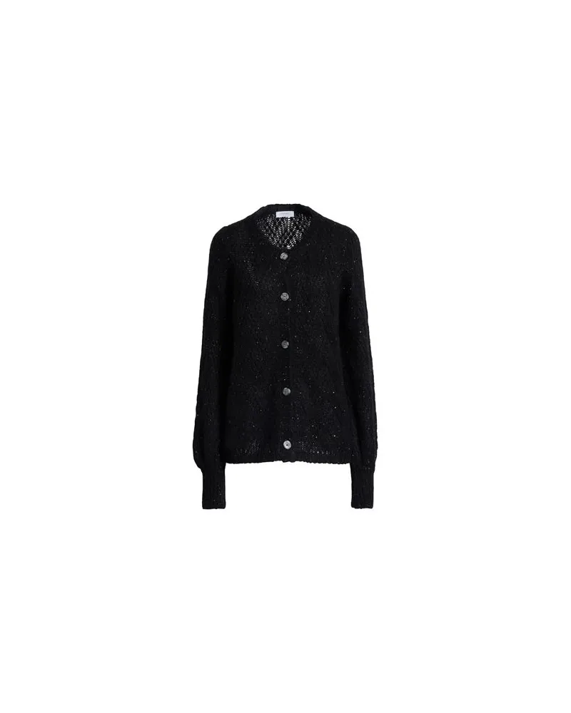 BARBA STRICKWAREN - Strickjackenauf YOOX.COM Schwarz