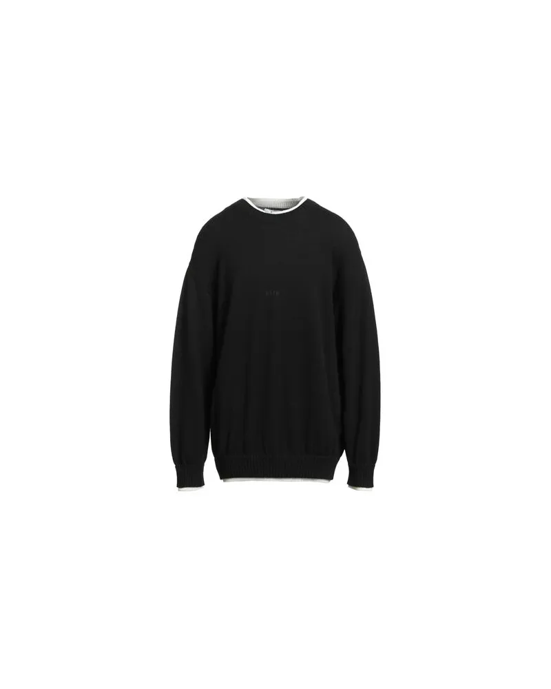 MSGM STRICKWAREN - Pulloverauf YOOX.COM Schwarz