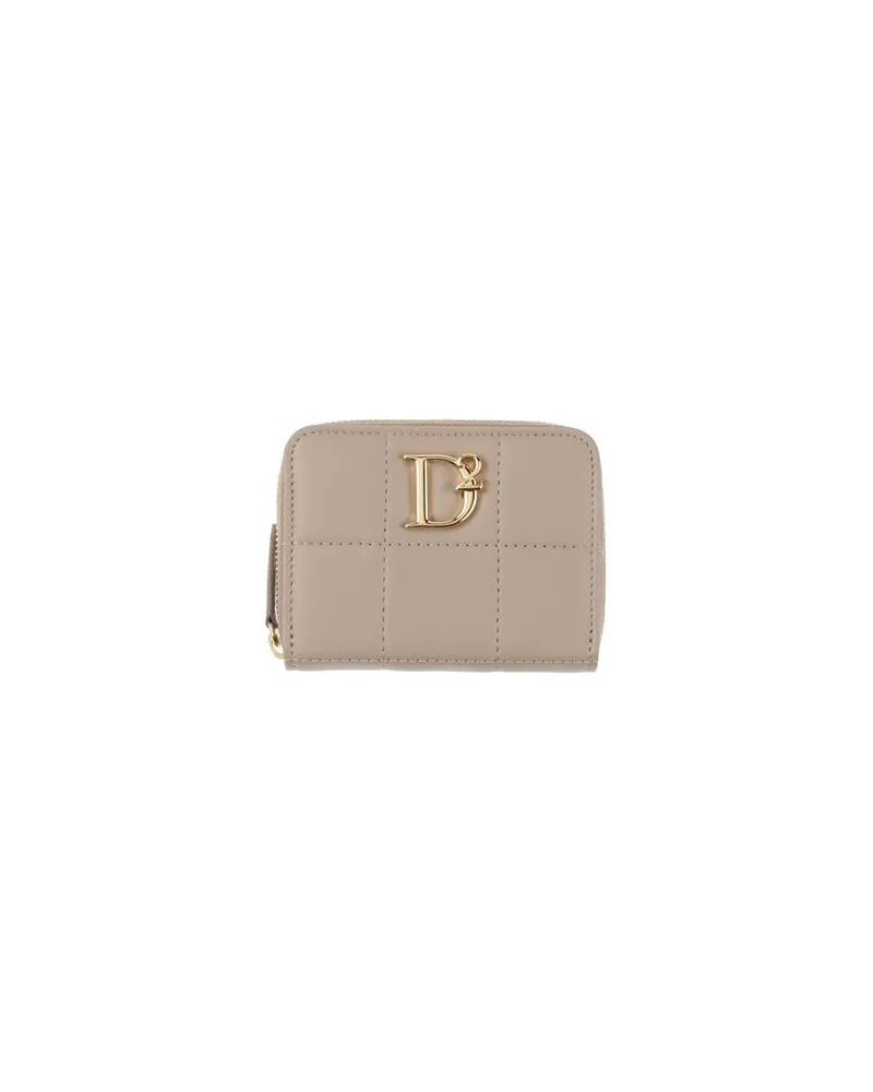 Dsquared2 Kleinlederwaren - Brieftaschenauf YOOX.COM Maulwurfsgrau