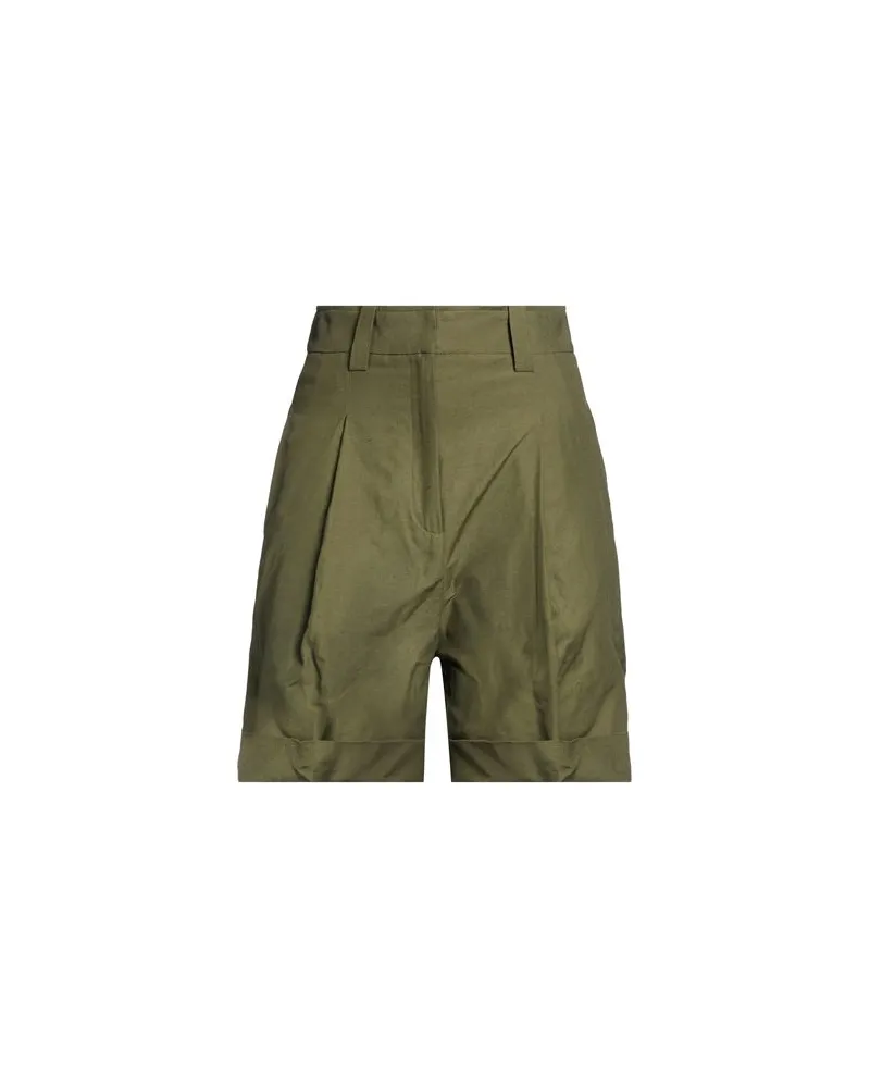 MOORER HOSEN & RÖCKE - Shorts & Bermudashortsauf YOOX.COM Militärgrün
