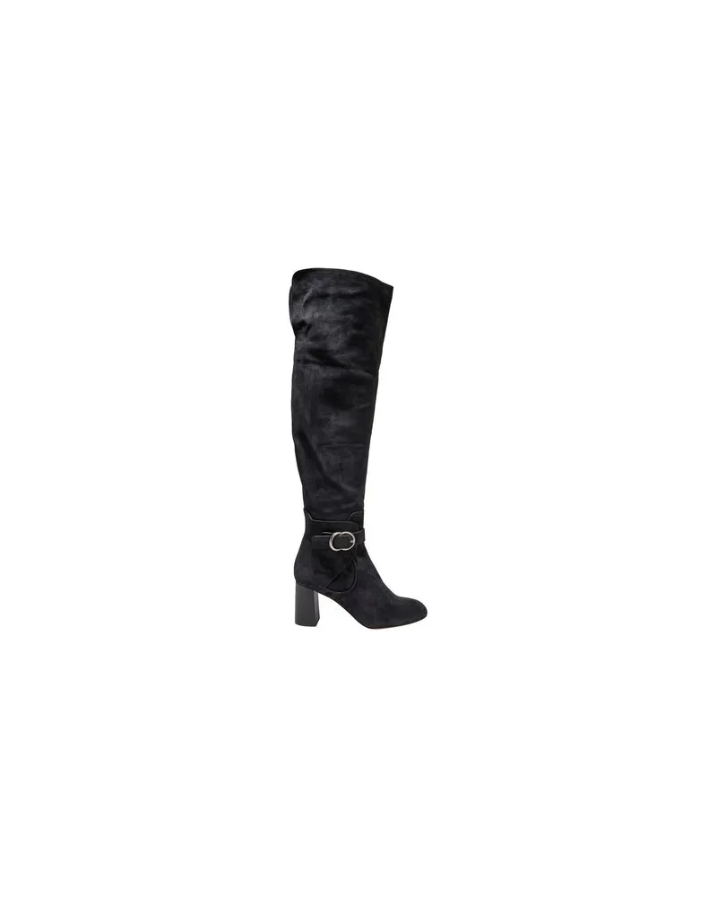 Chloé SCHUHE - Stiefelauf YOOX.COM Braungrau