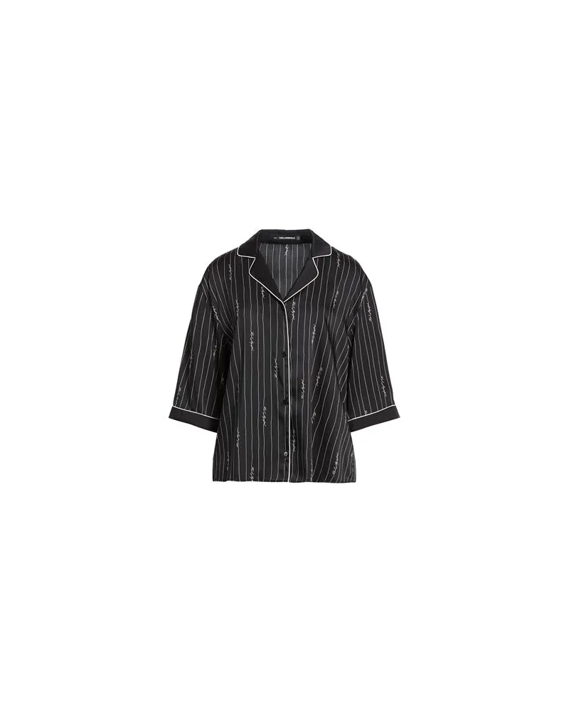 Karl Lagerfeld TOPS - Hemdenauf YOOX.COM Schwarz