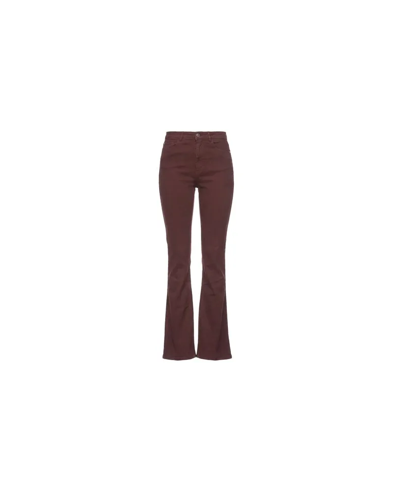 Trussardi HOSEN & RÖCKE - Jeanshosenauf YOOX.COM Bordeaux