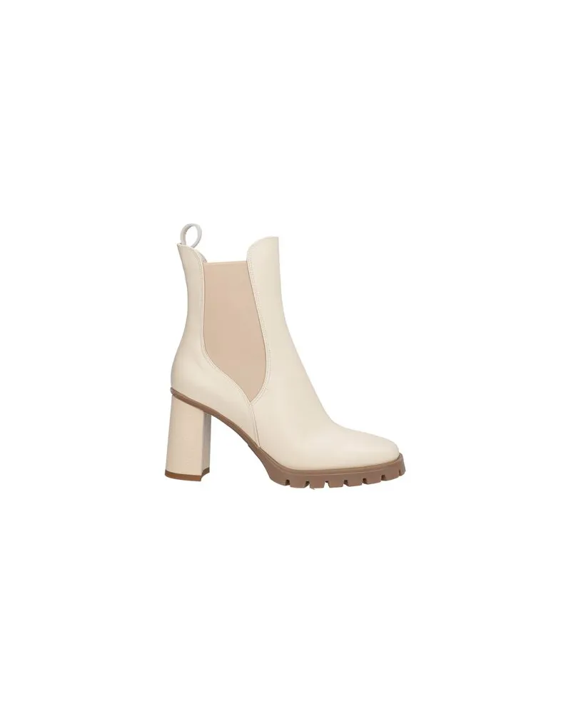 Lorenzo Mari SCHUHE - Stiefelettenauf YOOX.COM Elfenbein