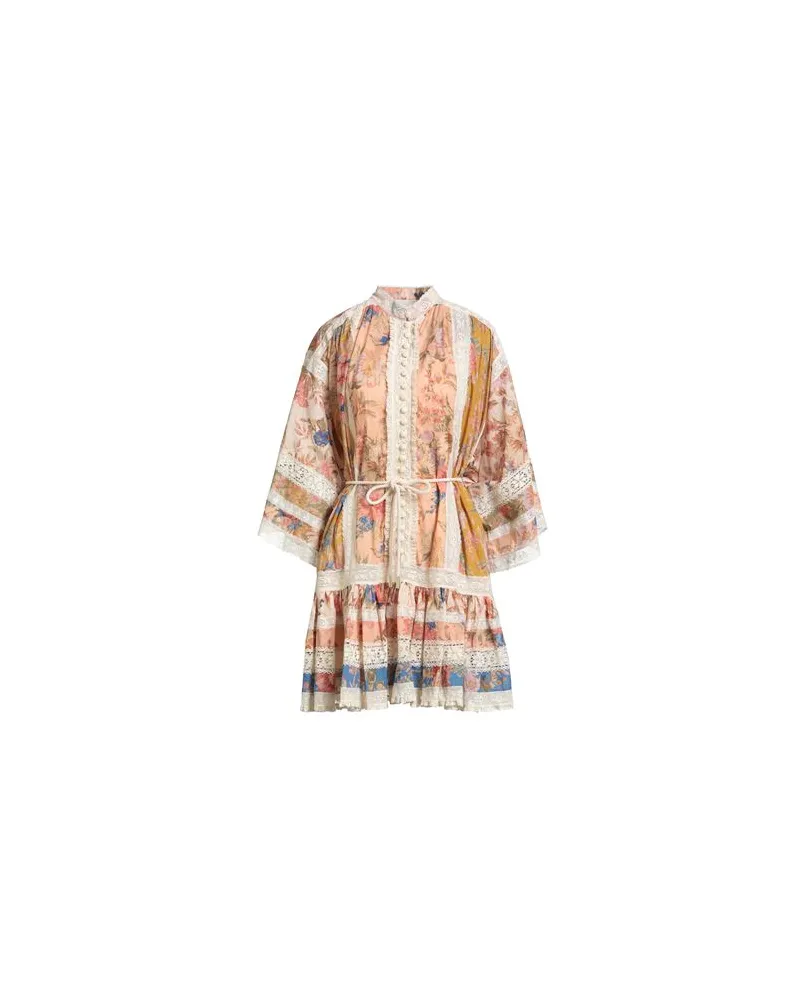 Zimmermann KLEIDER - Mini-Kleiderauf YOOX.COM Lachs