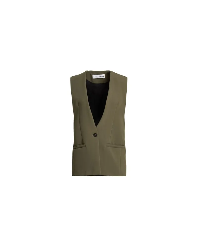 HAVEONE ANZÜGE und CO-ORDS - Couture-Westenauf YOOX.COM Militärgrün