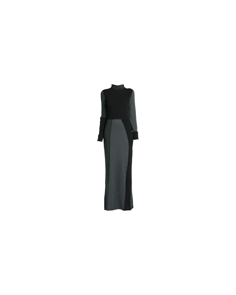 Maison Margiela KLEIDER - Maxi-Kleiderauf YOOX.COM Dunkelgrün