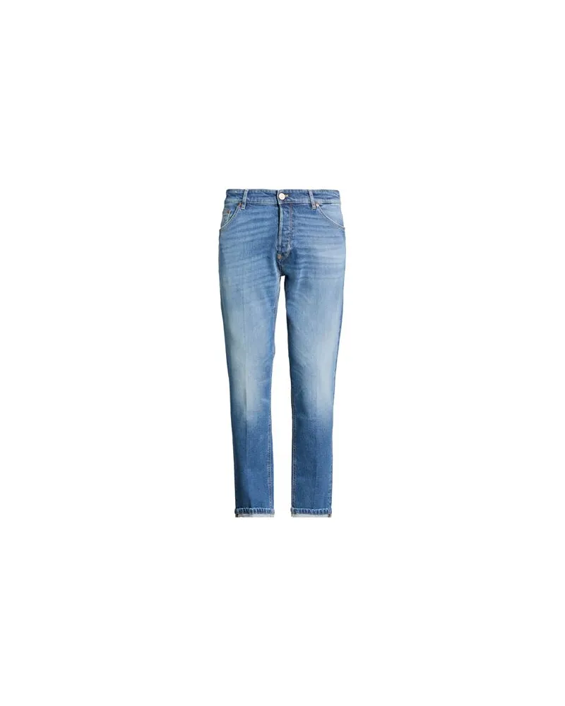 PT TORINO HOSEN & RÖCKE - Jeanshosenauf YOOX.COM Blau