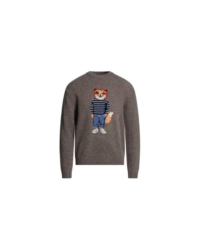 Kitsuné STRICKWAREN - Pulloverauf YOOX.COM Grau